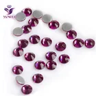 YANRUO 2058HF фуксия горячей фиксации плоские стразы камни стразы кристалл для одежды красный Стразы Сделай Сам утюжок на платье