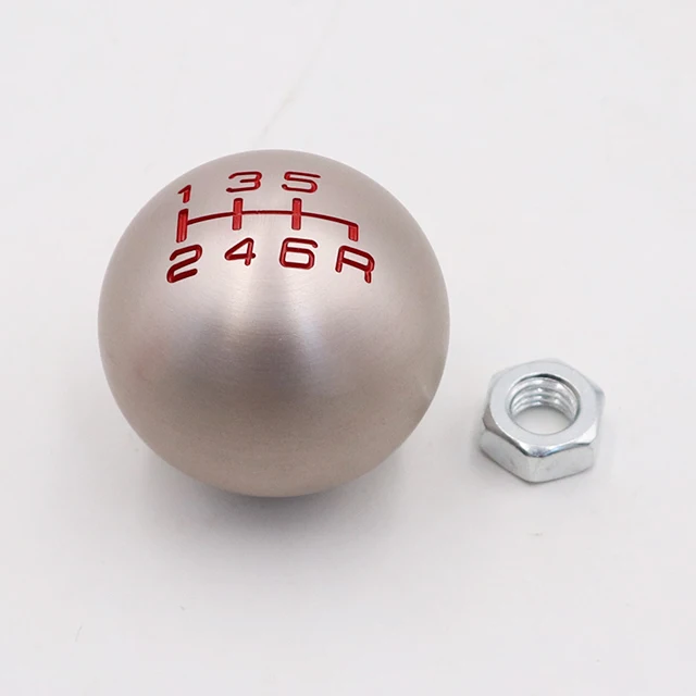 6 speed Тип R FD2 M10X1.5 круглый 5/6 Скорость алюминиевая Шестерня переключения передач подходит для Honad Civic - Название цвета: 6 speed