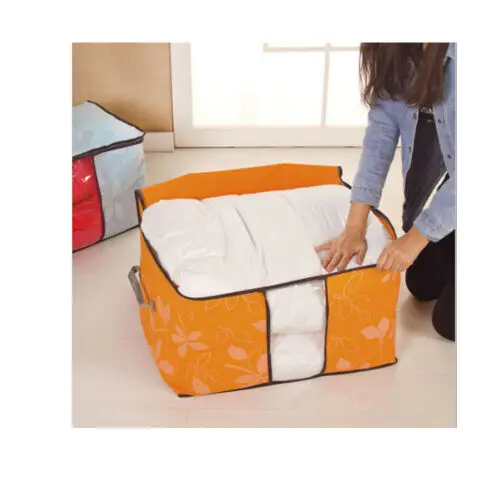 Under Bed Storage Bag Container Clothes Organizer Foldable 1 Piece Set | Дом и сад