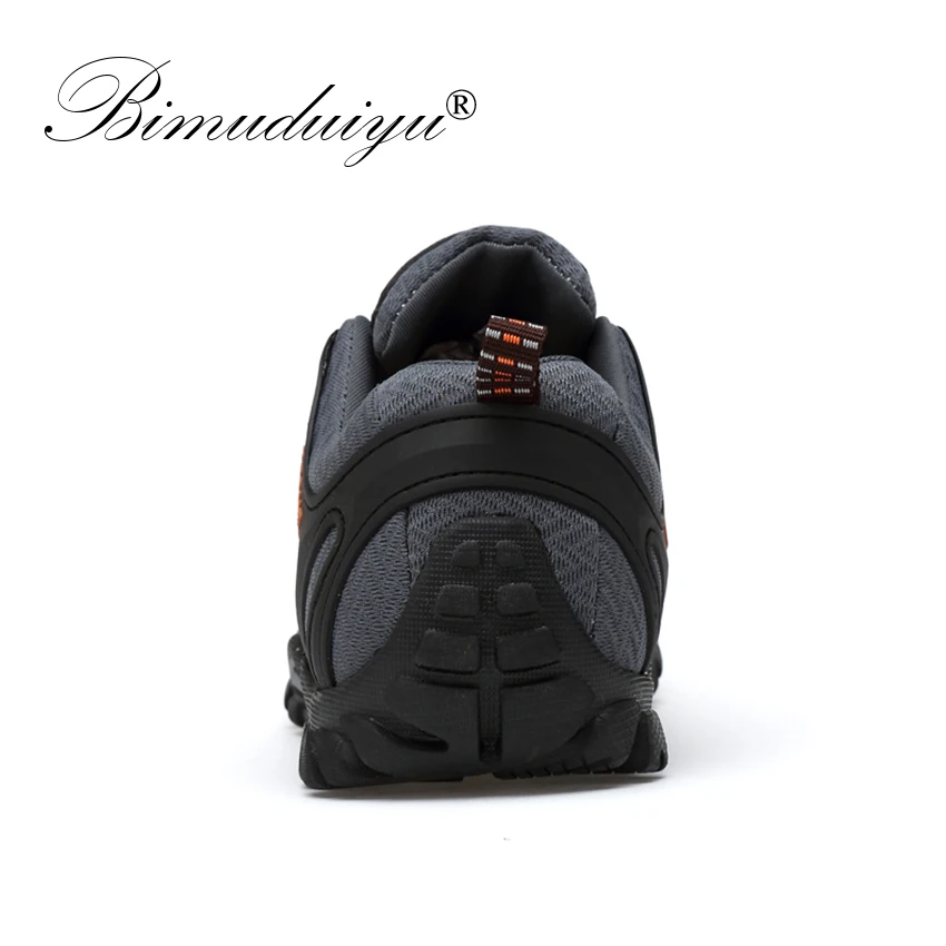 BIMUDUIYU 2020 Outdoor Men Shoes Comfortable Casual Breathable Flats Moccasins Lace-Up Spring Rubber Sneakers |