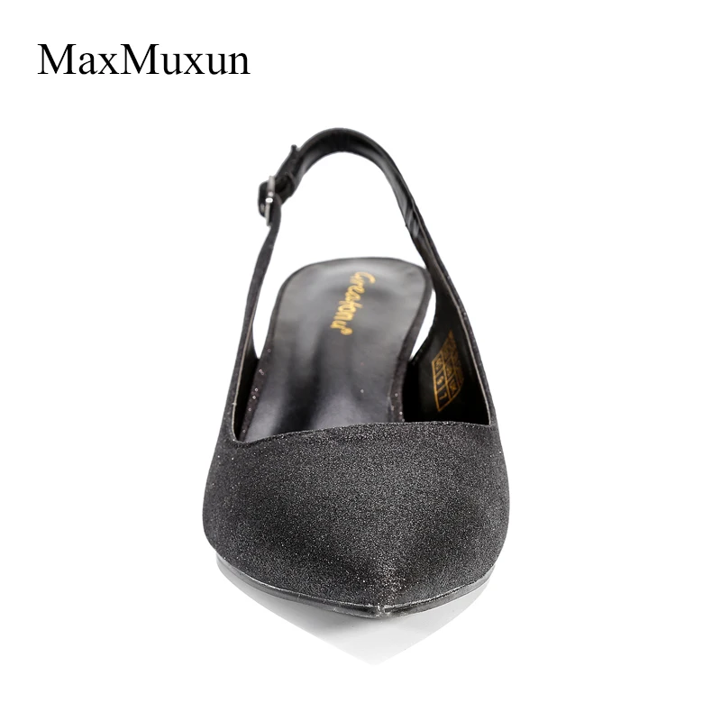 MaxMuxun/женские туфли лодочки на высоком каблуке модные женские блестящие рюмочка с