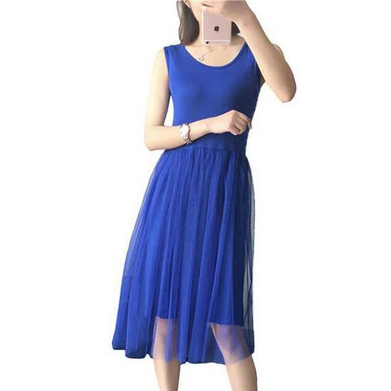 Новинка 2017 стильное длинное платье макси женское модное повседневное газовое