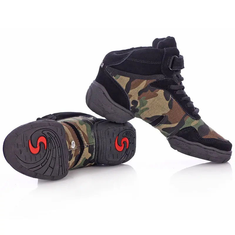 Jazz Dance Shoes Women Aerobics Sports Shoe Canvas Girls Fitness Sneakers Practice Female Modern Square Dancing Shoes Size 34-40