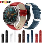 22 мм Новый Сменный ремешок для часов Huawei Watch 2 Pro 2e GT Active GT2 GS Pro magic 46 мм кожаный ремешок для часов браслет