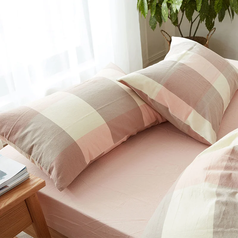 Light Pink Подушка из хлопка с эффектом памяти чехол для дома, отеля, Удобная вязаная Подушка Чехол новые качественные летние комплекты одежды с принтом мягкая подушка крышка - Цвет: Light Pink