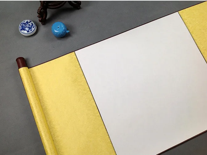 03 принадлежности для рисования прокрутка картина пустые прокрутки Линь Сюань