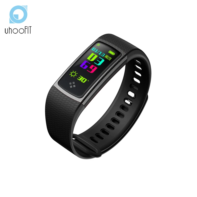 Uhoofit S9 Smart Wristband Color Screen Band Heart Rate Monitor Fitness Bracelet Blood Pressure Oxygen for iOS Android | Электроника