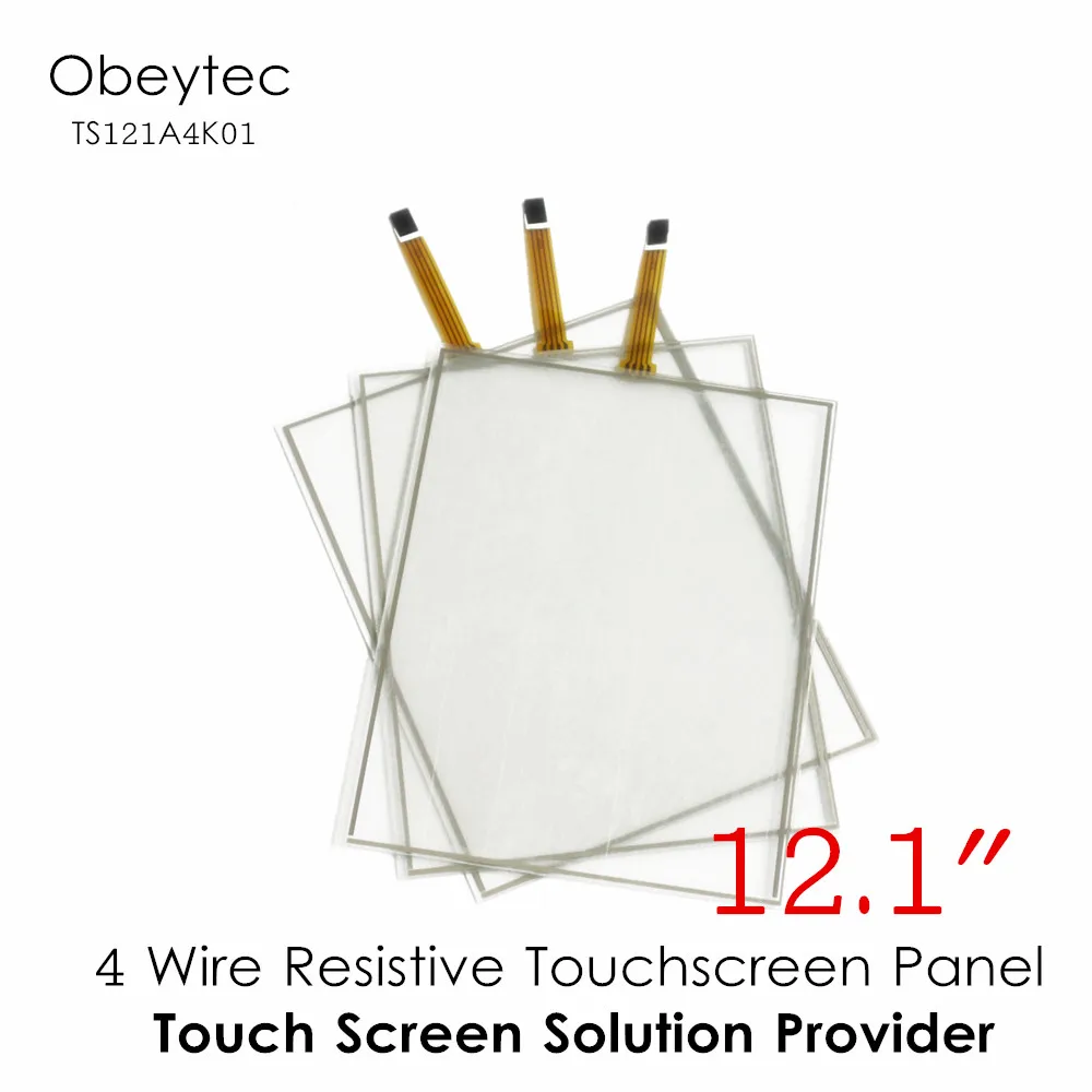 Obeytec 12," 16:10 резистивный сенсорный экран, высокое качество, с контроллером, AA 259,12*161,2 мм, Obeytec Модель № TS121A4K01