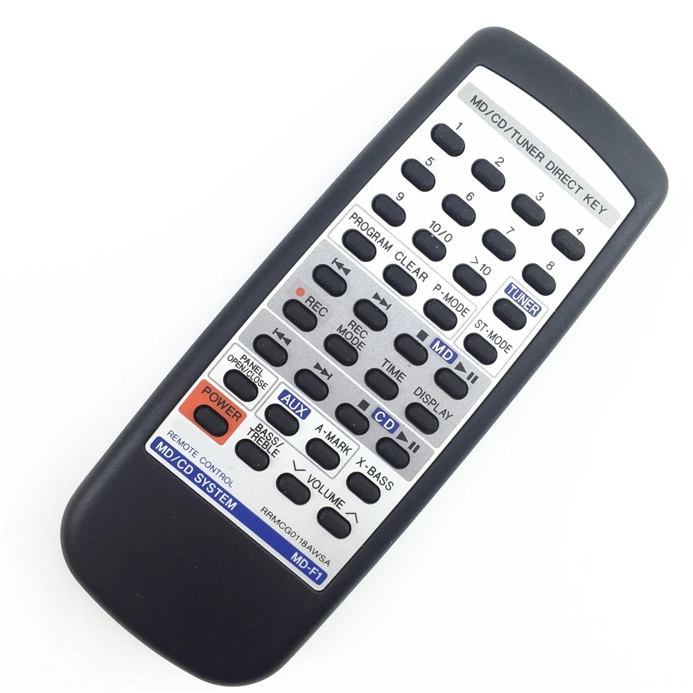 Дистанционный пульт подходит для SHARP CD MD тюнер прямой ключ F1 RRMCG0118AWSA|remote control|remote