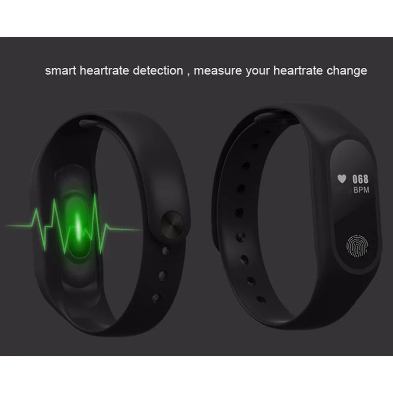 Smartband M2 Bluetooth Smart Браслет фитнес трекер Шагомер сердечного ритма сна мониторы