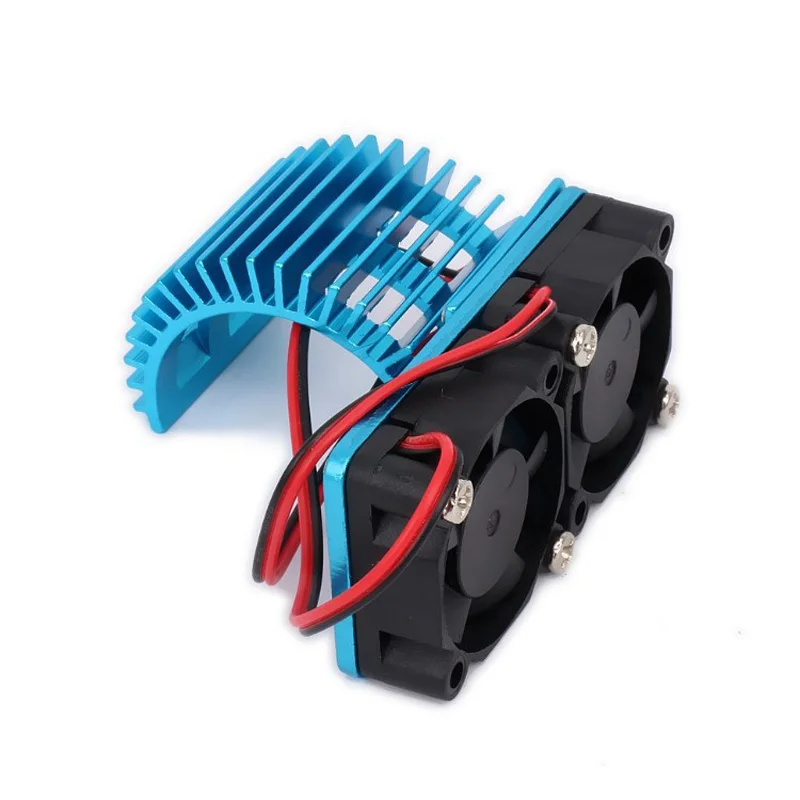 Twin Motor Heat Sink Cooling Fan Model vehicle Assembly Aluminum alloy | Игрушки и хобби