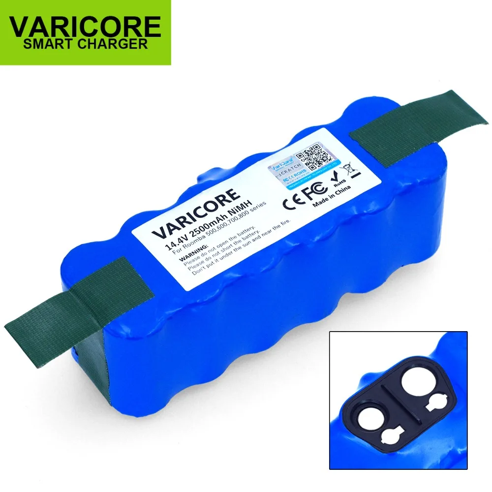 VariCore 14 4 V 2500mAh NiMH батарея для iRobot 500 600 900 серии пылесос 620 до 650 700770780800|Комплекты