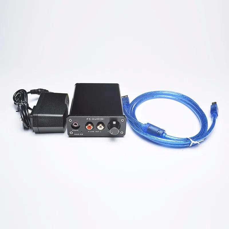 FX-AUDIO DAC-X3 DAC усилитель для наушников волоконный коаксиальный USB декодер 24 бит/192 кГц наушники USB DAC 192 кГц декодер аудио усилитель