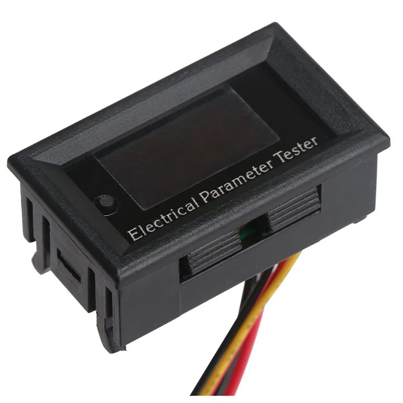 Портативный мультиметр 7 в 1 OLED амперметр напряжение емкость мощность время