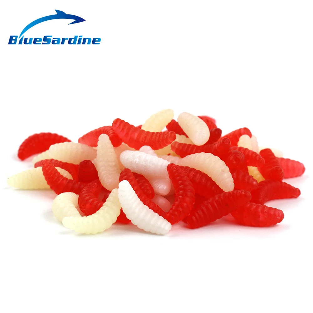 Мягкая рыболовная приманка BlueSardine искусственные мягкие черви пластиковые