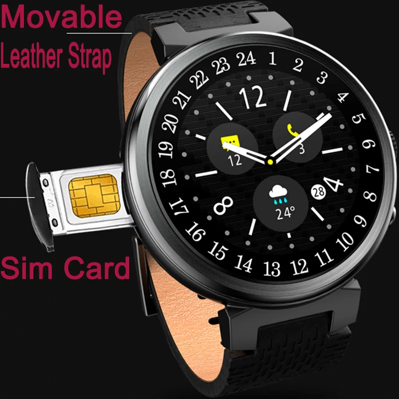 Умные часы с циферблатом звонки Android 5 1 OS MTK6580 16 Гб 2 умные Поддержка Google Play магазин