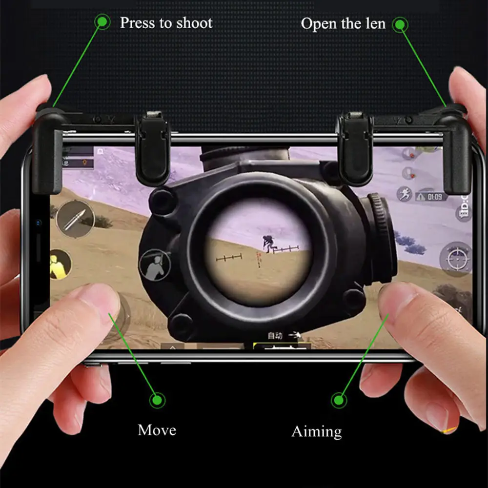 Мобильная игра кнопка Fire Aim Key для PUBG правила выживания смарт телефон игровой