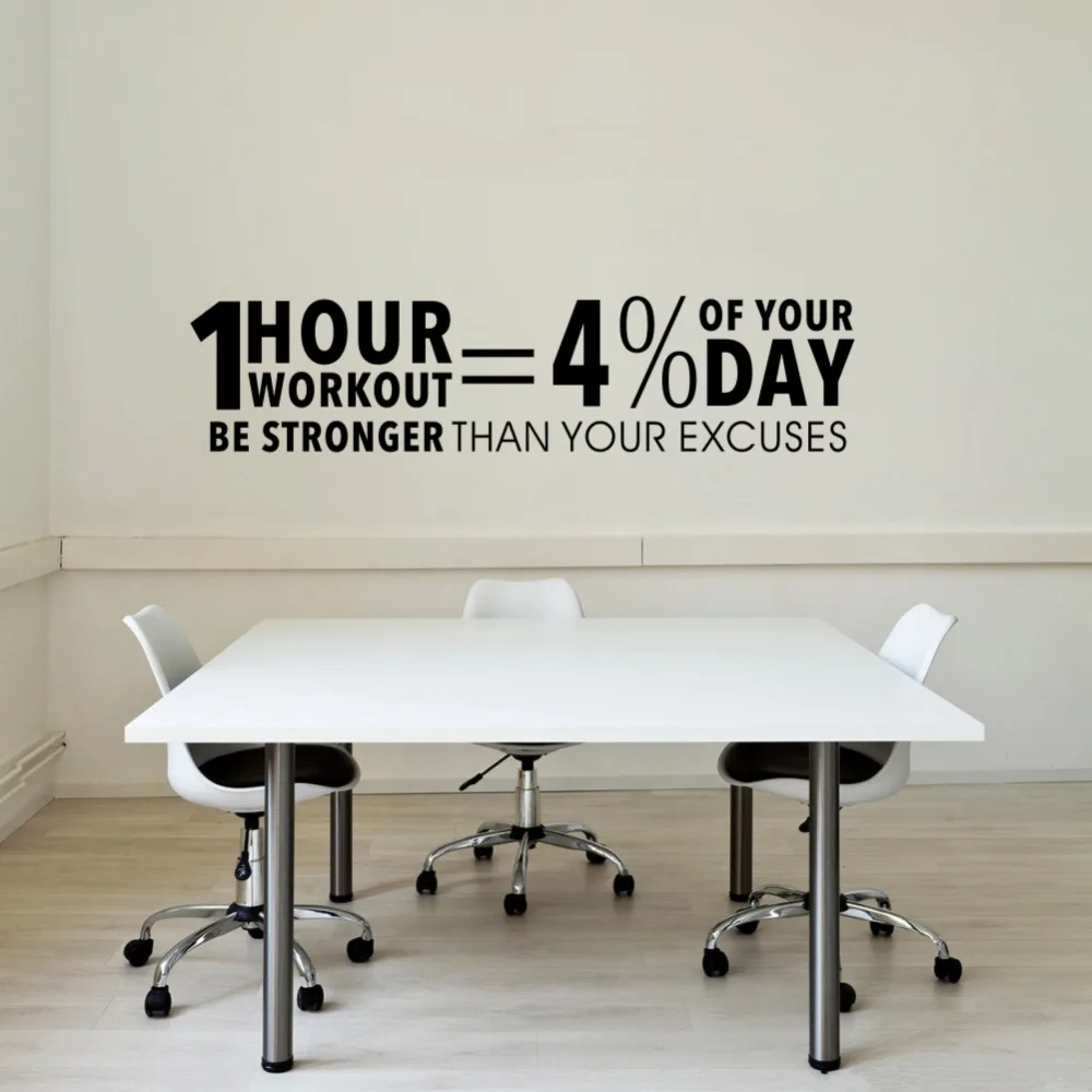 Воодушевляющие цитаты декоративная наклейка Виниловая на стену для