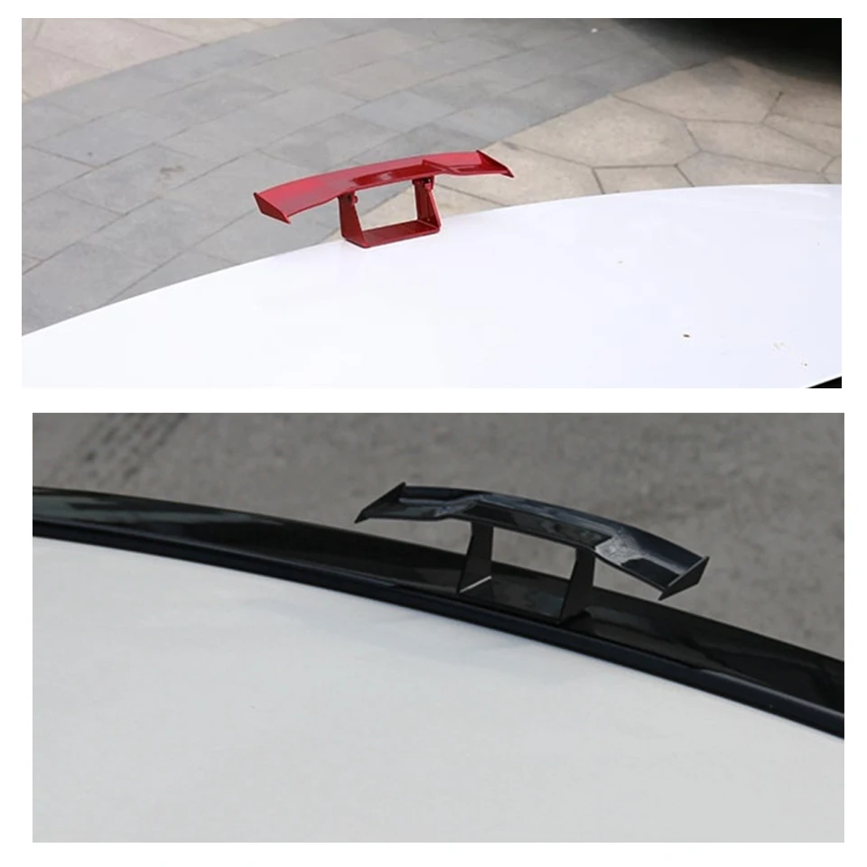 Автомобильный мини спойлер Atreus GT стикер из углеродного волокна для Lexus Honda Civic Opel