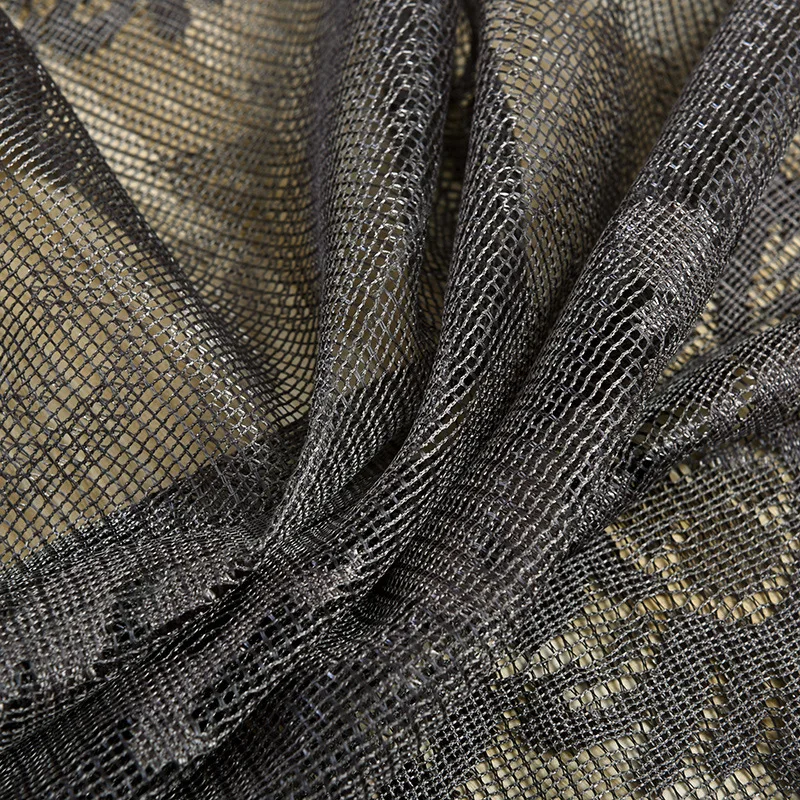 

European-style luxury can be customized jacquard tulle curtains for Living Room High-grade Voile Curtain for Bedroom 5 colors