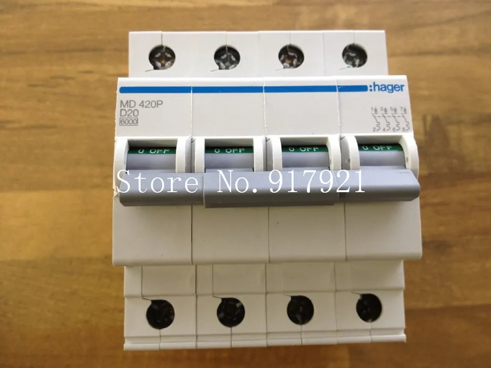 

[ZOB] Hagrid MD420P D20 circuit breaker 4P20A air switch genuine original