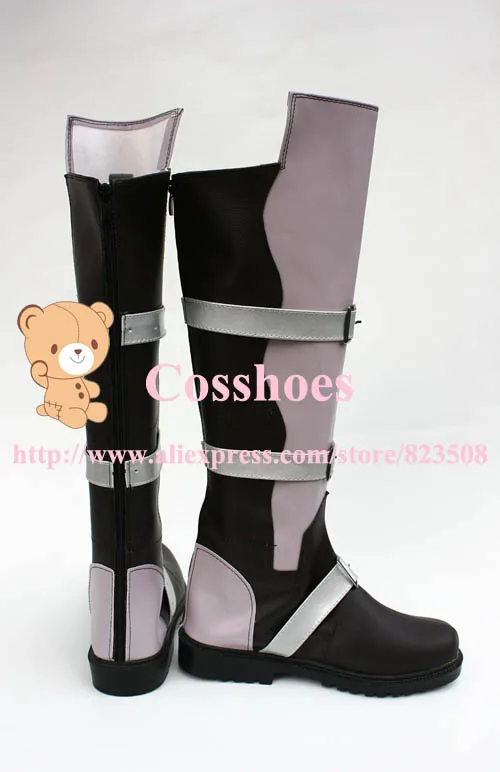 Изготовленные на заказ туфли с молнией (черные) из коллекции последней фантазии