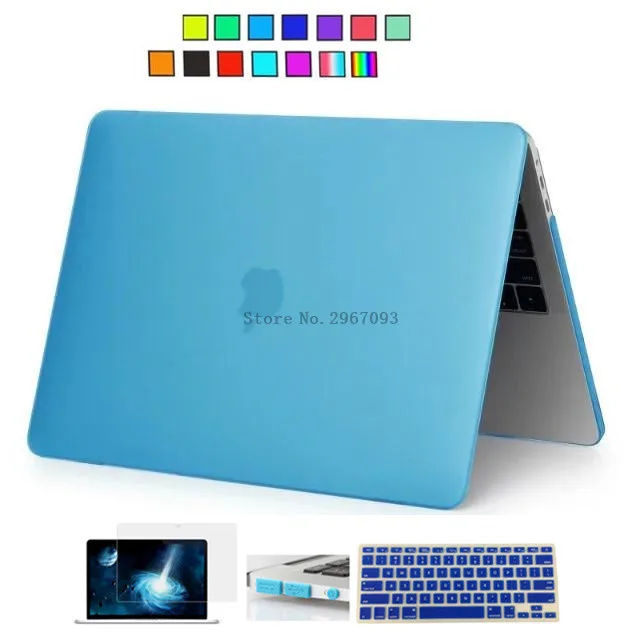 DOWER-ME матовый чехол высокого качества для Apple MacBook Air 11 13 дюймов ноутбука Mac book Pro 15 с