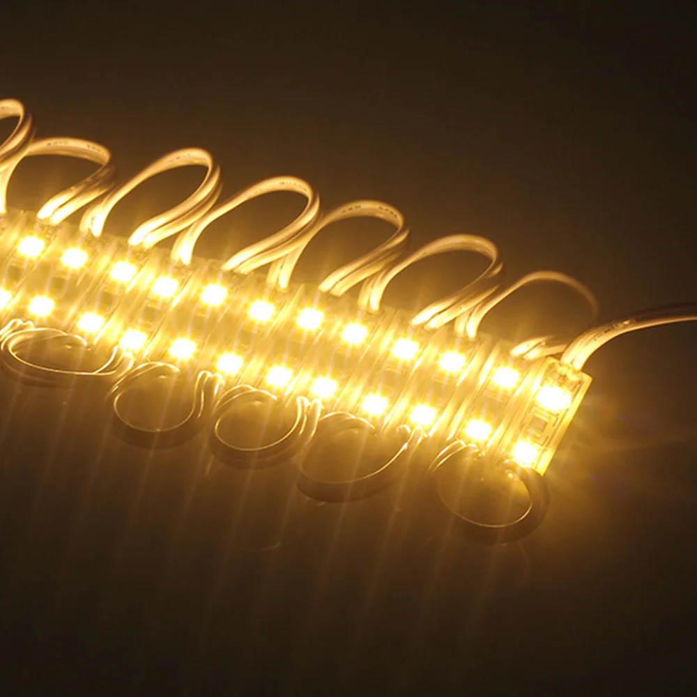 100pcs Small size LED Advertising module lighting Mini 2LED SMD 2835 Modules IP65 Waterproof DC12V backlight sign | Лампы и освещение