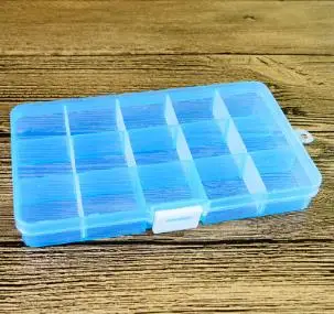 2 шт. маленькие органайзеры для инструментов 15 ячеек|Коробки и ящики хранения| |