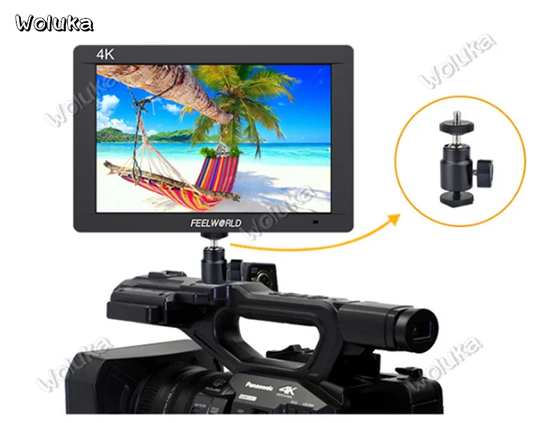 FW703S 7 &quot4K SLR Camera Director monitor rocker ARM Full HD SDI дисплей CD50 T03|Мониторы| |
