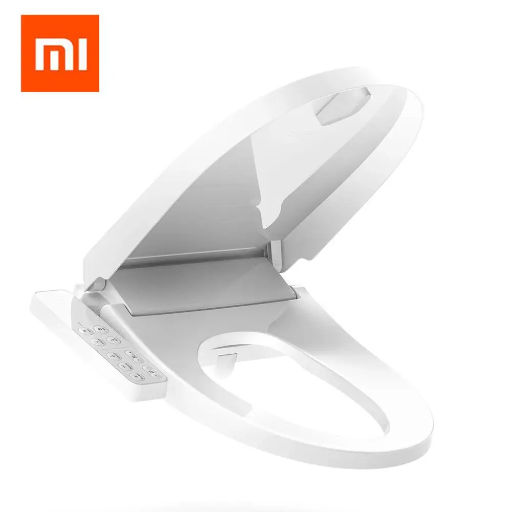 xiaomi Smartmi Смарт сиденье для унитаза умывальник удлиненная электрическая Крышка для биде интеллектуальная крышка для унитаза для xiaomi Mi умный дом - Цвет: Белый