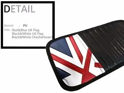 Чеканка с английским флагом солнцезащитный козырек сумка для хранения CD