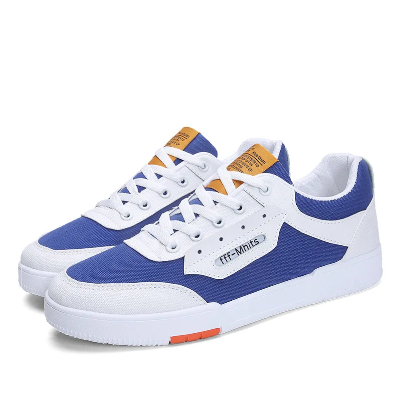 2019 новая весенняя парусиновая обувь для учащихся в Корейском стиле Мужская