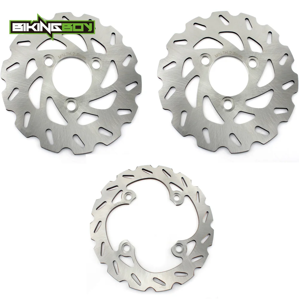 Передние и задние тормозные диски BIKINGBOY Дисковые Диски KSF KFX 400 03-05 LT-Z Quadsport 03-14 13 12 DVX