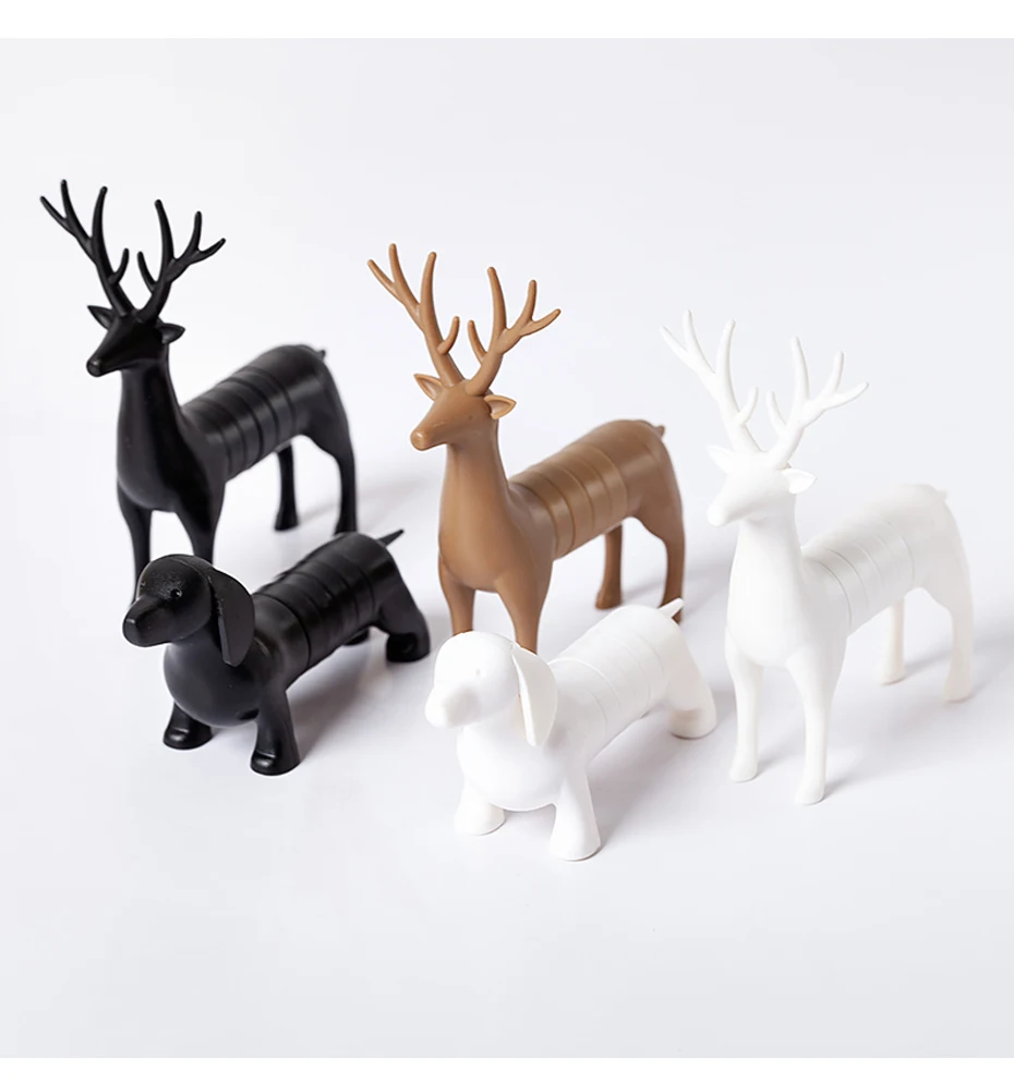 3D магнит на холодильник, колбаса, собака, смола, магнитная наклейка, кухня, напоминание, сообщение, украшение дома, аксессуары, олень, магниты на холодильник