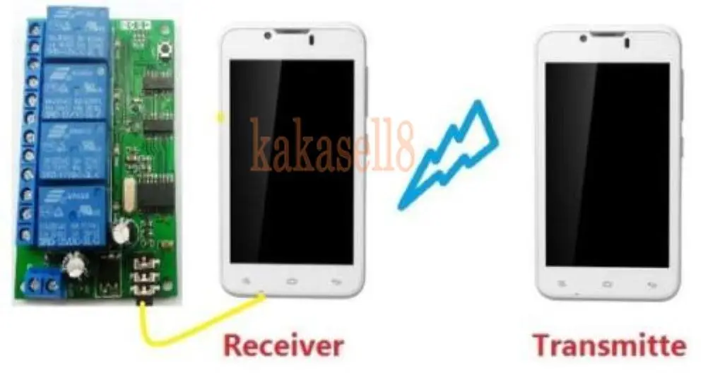 4 канальный DTMF MT8870 аудио декодер Умный домашний контроль ler Voice мобильный телефон