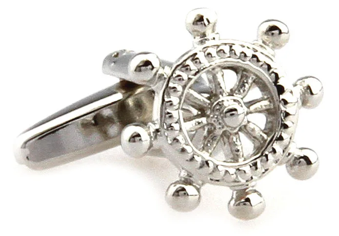 2015 зажим для галстука ювелирные изделия лептоновое колесо и якорь дизайн тонкий