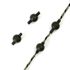 Набор рыболовных снастей для ловли карпа, 100 шт., силиконовые бусины, трубчатая трубка для ловли карпа, оснастка для волос, аксессуары для карпа