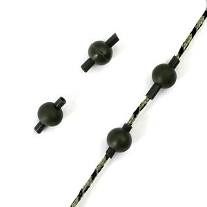 Набор рыболовных снастей для ловли карпа, 100 шт., силиконовые бусины, трубчатая трубка для ловли карпа, оснастка для волос, аксессуары для карпа