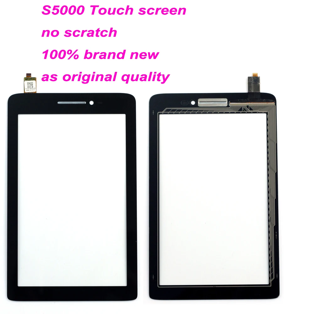 New for Lenovo IdeaTab S5000 LCD Display Touch Screen Digitizer Panel Front Touchscreen Assembly Replacement Glass Tablet