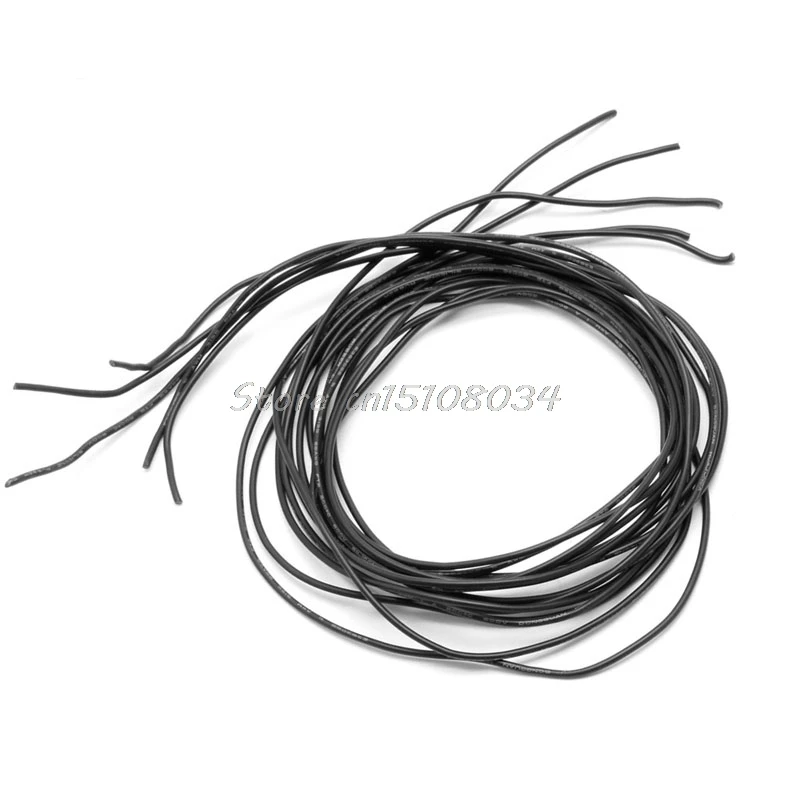 22 AWG 10 футов (3 м) калибровочный силиконовый провод гибкие многожильные медные