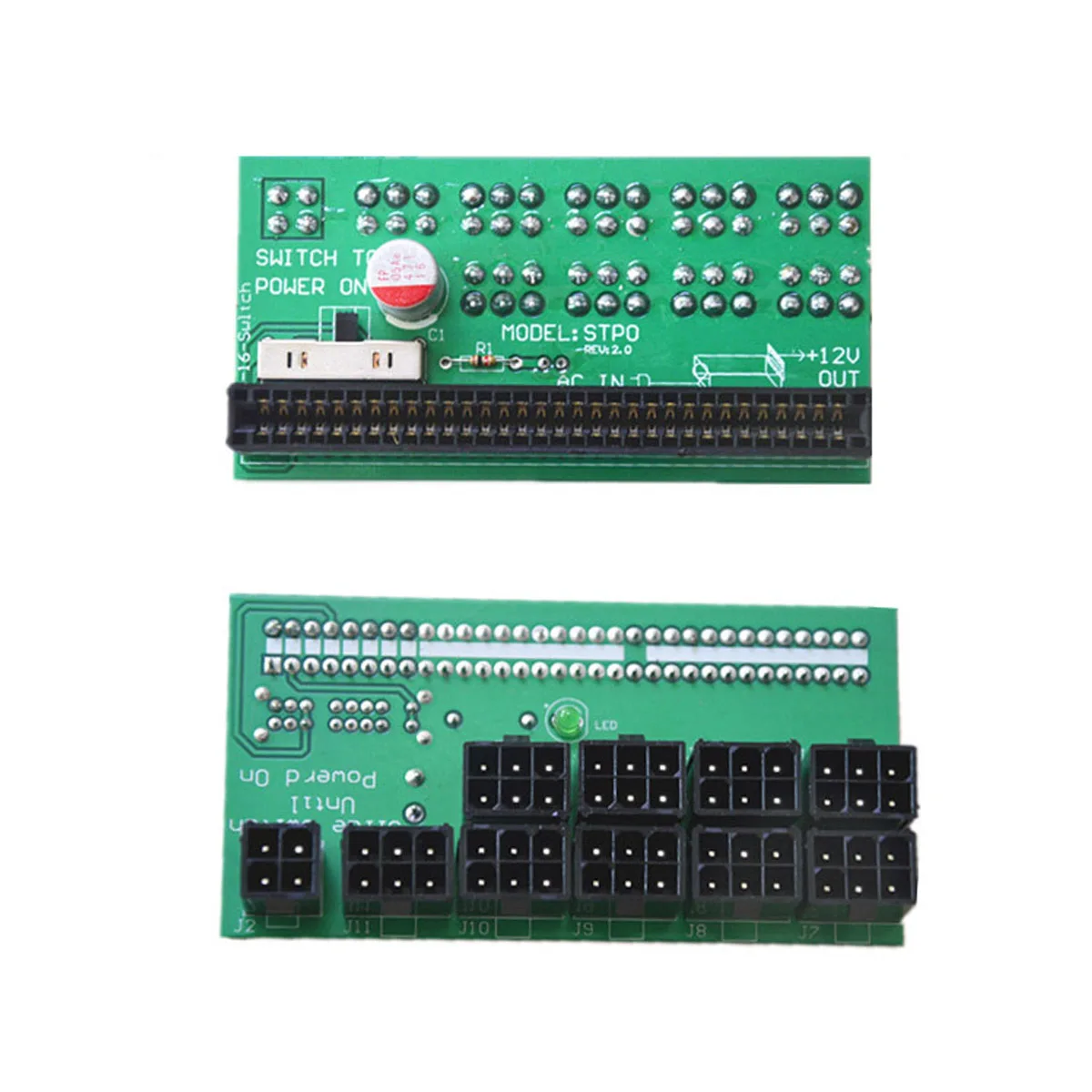 New Breakout Board + 10pcs Cable for HP 1200w/750w Power Module Mining Ethereum JR Deals | Компьютеры и офис