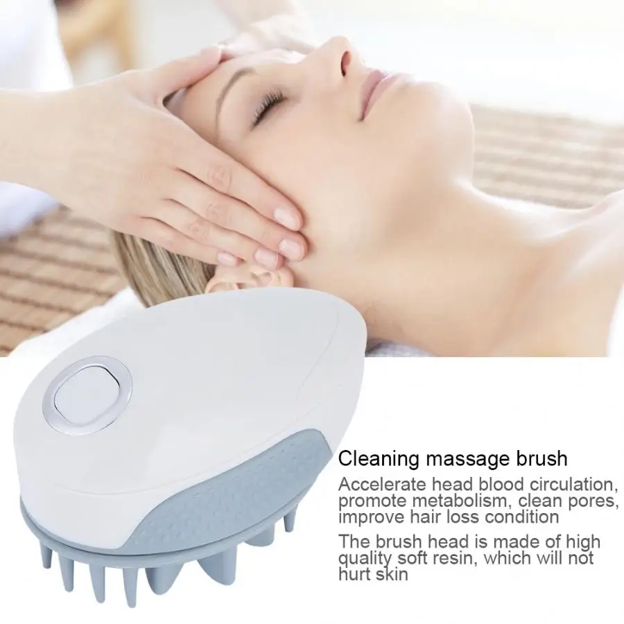 Электрическая щетка для мытья волос облегчающая боль в голове стимулирует рост