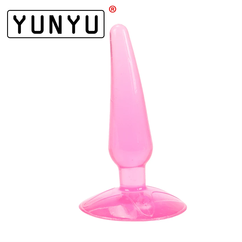 Мини Анальная пробка для начинающих силиконовый желе фаллоимитатор стиль
