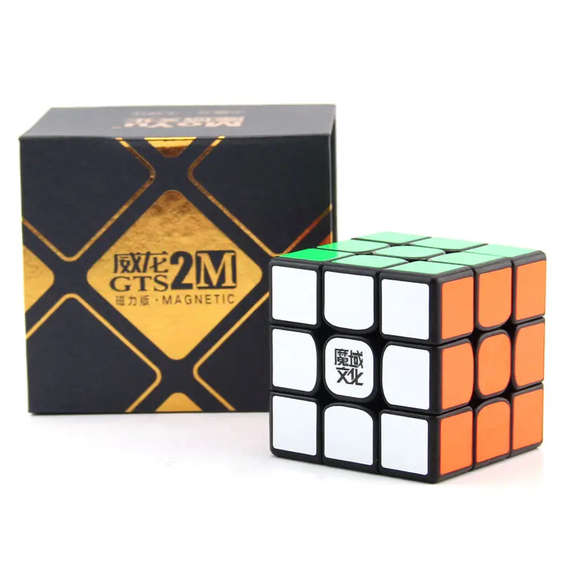 Moyu Weilong GTS 2 M 3x3x3 магический куб профессиональный gts m Магнитный GTS2M Детские
