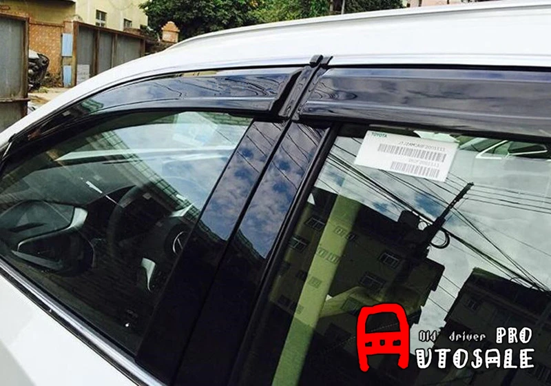 Для LEXUS RX200t RX450h 2016 полный комплект 4 шт. оконные вентиляционные затеняющие