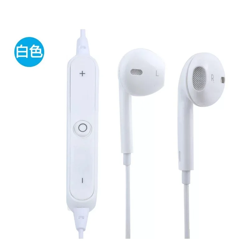 Продвижение стерео Bluetooths наушники S6 проводные наушники для Iphone и samsung