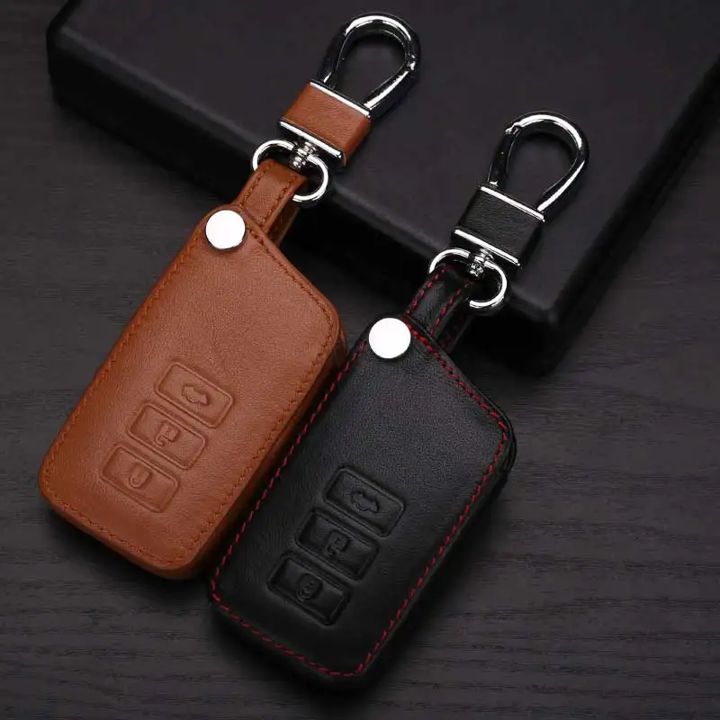 Чехол для брелка Peacekey из натуральной кожи с дистанционным управлением Lexus RX270 NX200 3