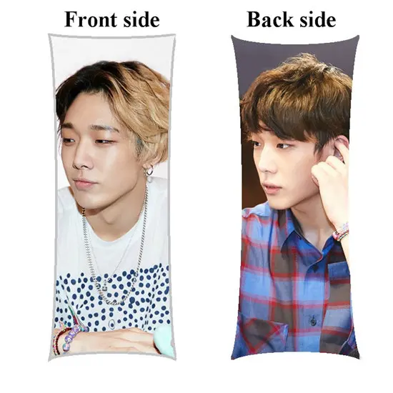 picture Kpop B. I Бобби Ким ханбин Jin Hwan дома обнимая Длинная Подушка Чехол настроить - Цвет: picture