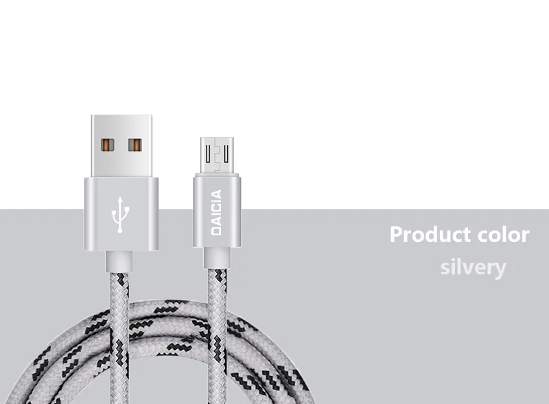Micro USB кабель для быстрой зарядки USB кабель для передачи данных нейлоновый кабель синхронизации для samsung Xiaomi Redmi Note 4 5 мобильный телефон Android Microusb кабель